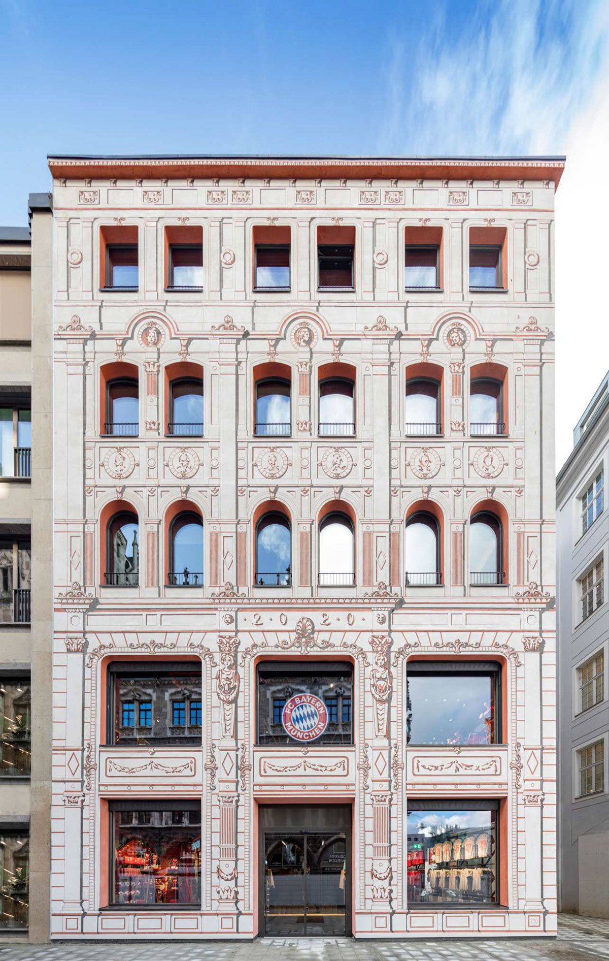 Ungewöhnliches Haus in München Kurve gekratzt Architektur