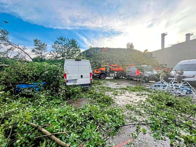 Unwetter sorgten für schwere Schäden in vielen Teilen Österreichs