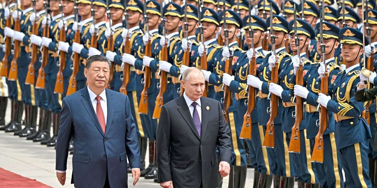 Putins China Reise Wird Zum Vollen Erfolg Russland Derstandard De