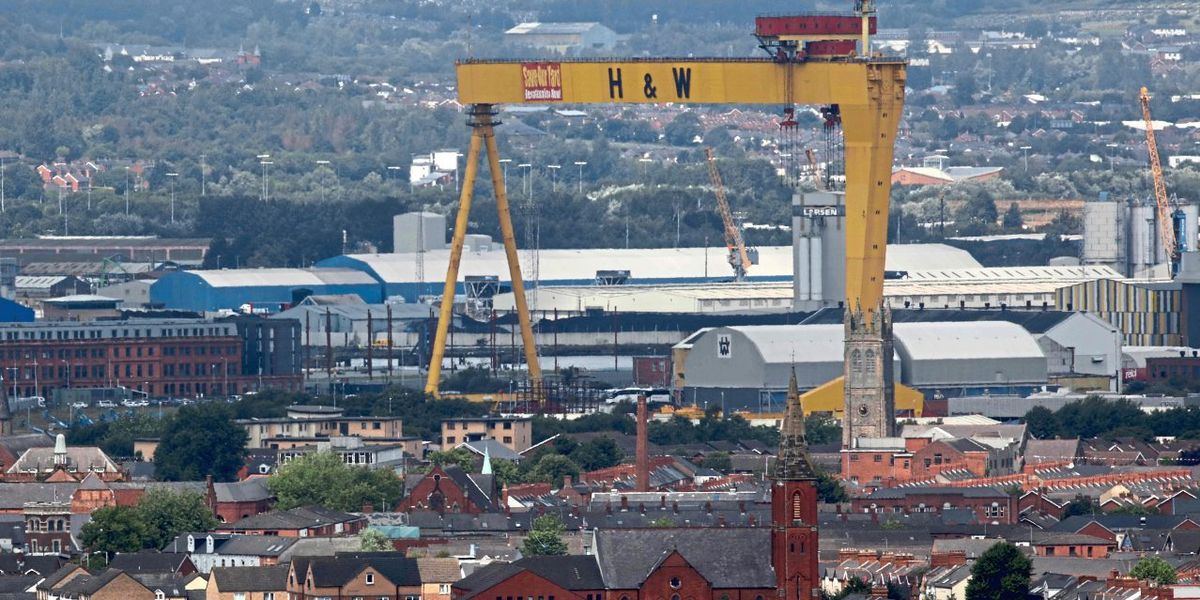 Titanic Werft Harland Wolff Steht Durch Insolvenz Vor Dem Aus