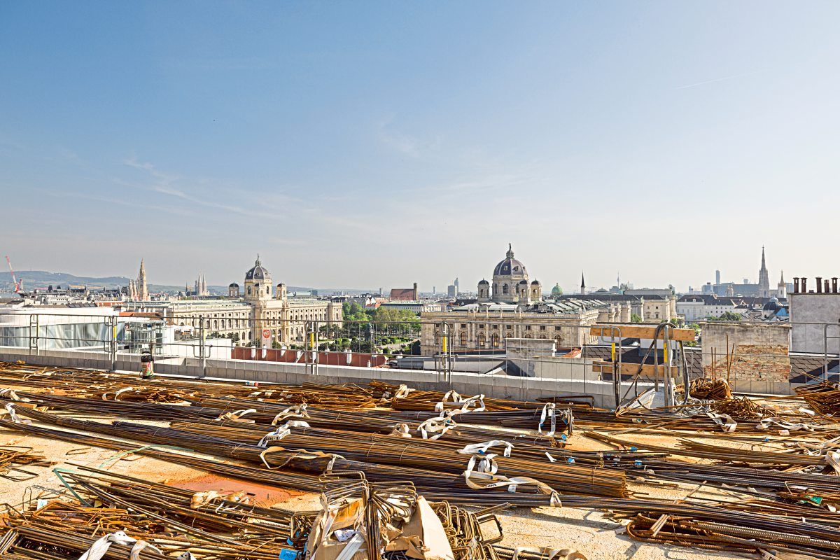 Rohbau F R Benko Kaufhaus In Wien Ist Fast Fertig Sterreich