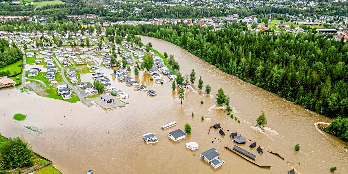 Evakuierungen in Norwegen nach Überschwemmungen und Staudamm Bruch