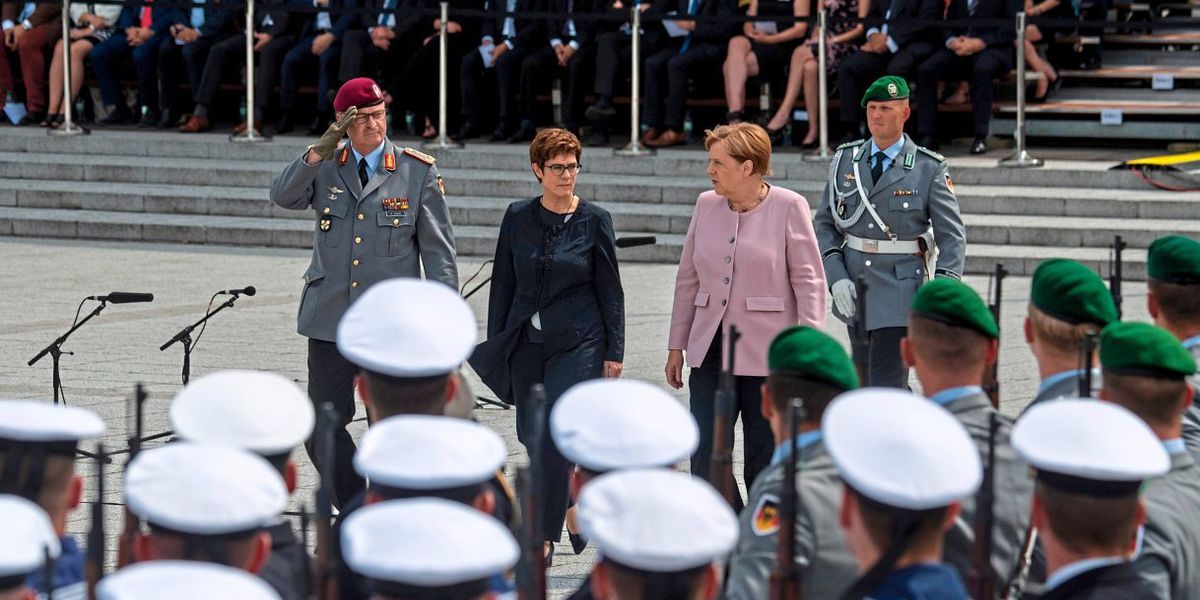 Verteidigungsministerin Kramp Karrenbauer Will R Stungsausgaben