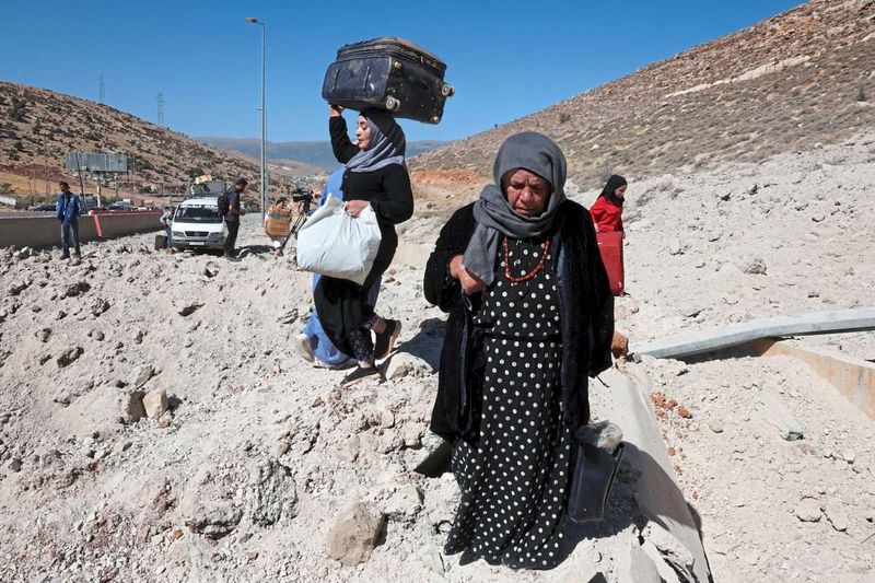 Laut Uno mehr als eine halbe Million Menschen im Libanon geflüchtet