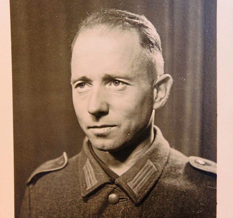 Rudolf Bilgeri als Gefreiter der Wehrmacht. Privatarchiv Bilgeri