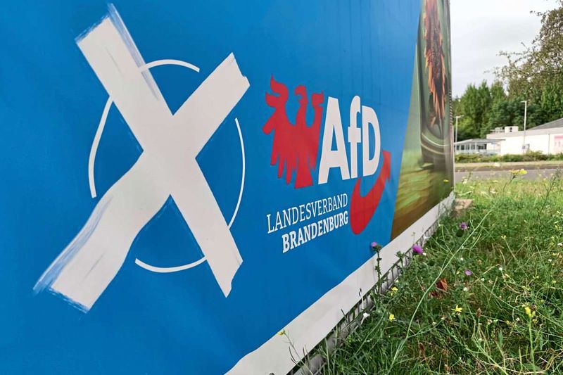 Landtagswahl in Brandenburg: Abschiebelied bei AfD-Wahlparty