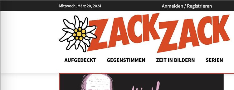 Zackzack.at Screenshot