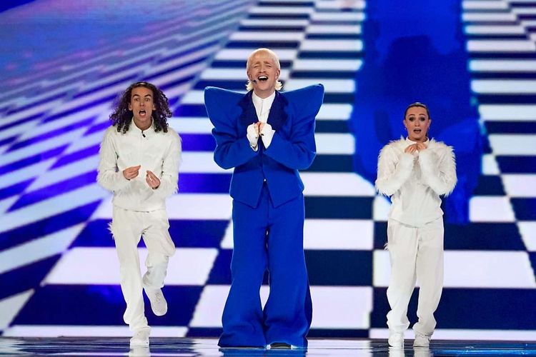 Joost Klein, ESC-Kandidat der Niederlande beim zweiten Halbfinale in Malmö.