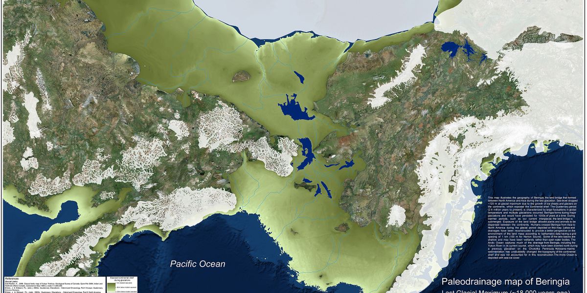 Das versunkene Land Beringia entstand überraschend spät Natur