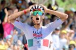 Toptalent Del Toro gewinnt zweite Etappe der Tour de France UAE-Kapitän Pogačar überließ seinem Teamkollegen den Sieg und wurde Zweiter. Vingegaard verteidigte das Gelbe Trikot erfolgreich