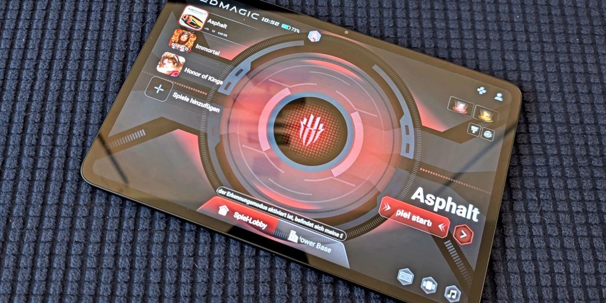 Redmagic Astra 2: Das Gamingtablet mit zwei USB-Anschlüssen im Kurztest