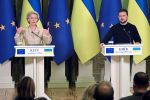 EU Commission President Von der Leyen travels to Kyiv to meet Zelenskyy