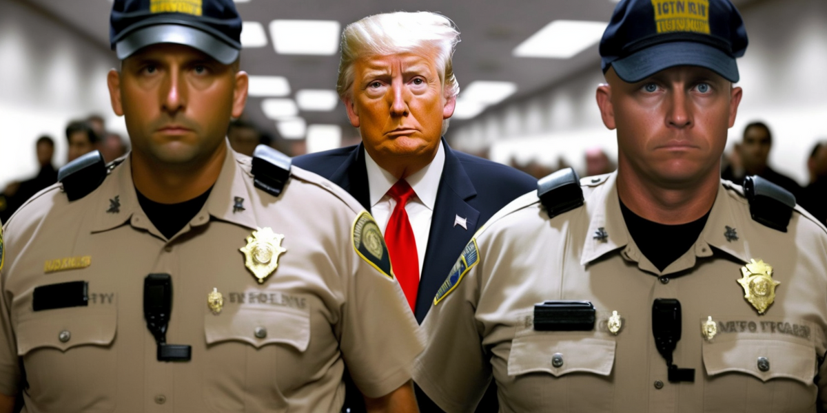 KI-Bilder von Trumps angekündigter Verhaftung gehen viral