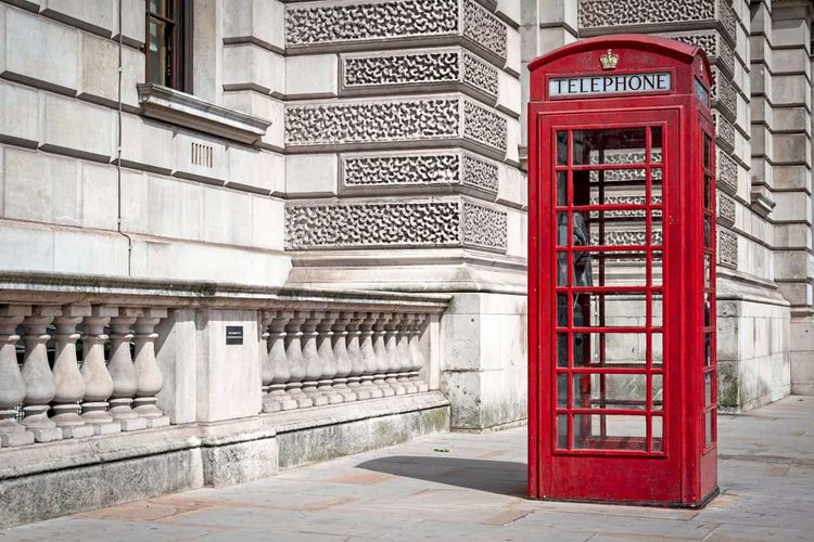 Rote Telefonzelle, Westminster, London, England, Großbritannien, Europa