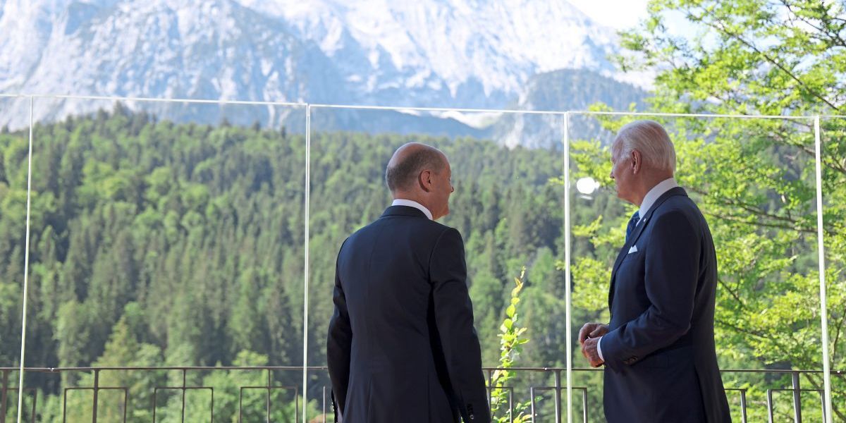 G7-Gipfel gestartet: Die Show des Olaf Scholz