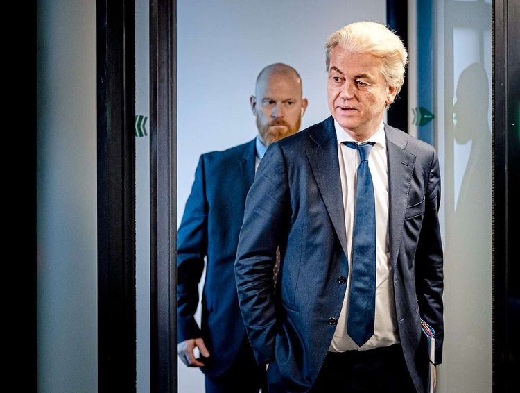 Geert Wilders, Parteivorsitzender der Partei für die Freiheit (PVV) in den Niederlanden