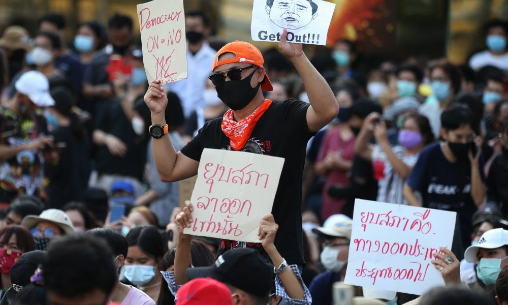 Tausende Protestierten In Thailand Gegen Regierung Asien tausende-protestierten-in-thailand-gegen-regierung-asien