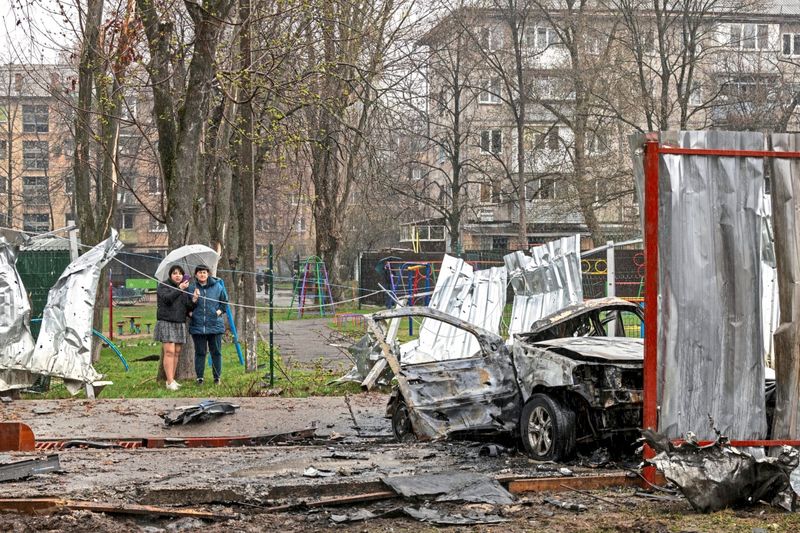Massiver Raketenbeschuss auf Kyjiw – zwei Tote