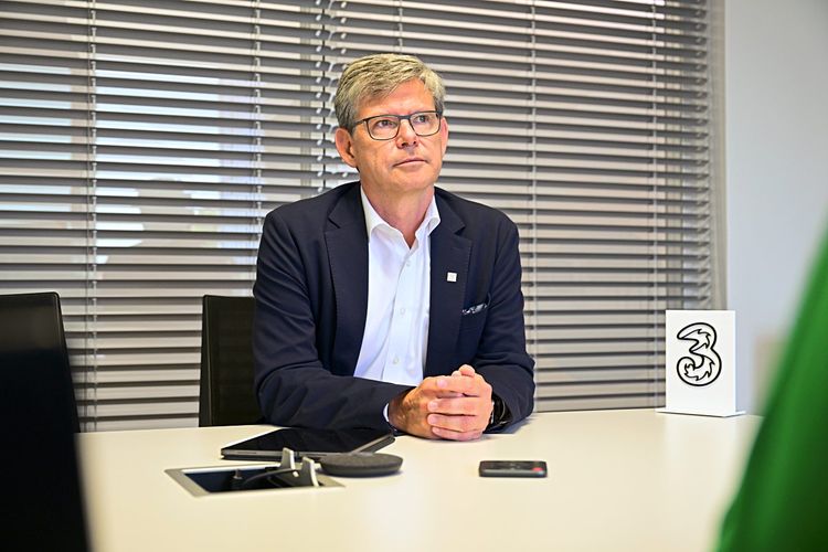 Rudolf Schrefl, CEO von Drei