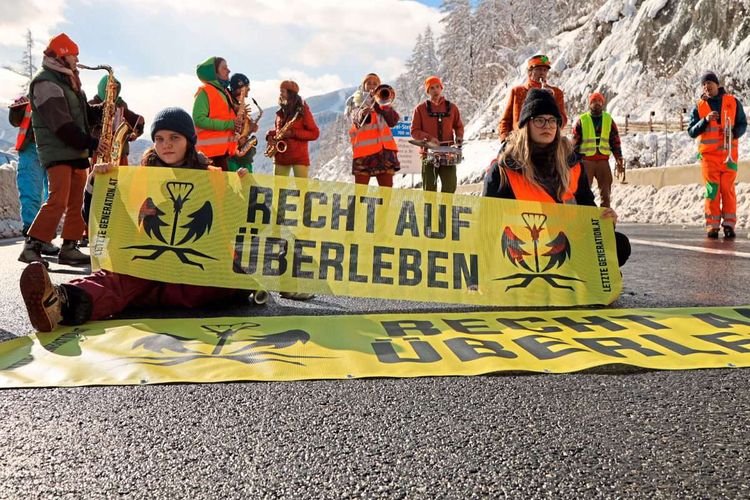 Protest Letzte Generation