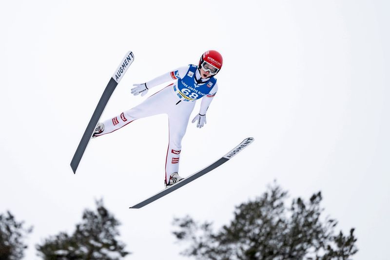 Skispringen: Eder im Heimweltcup in Villach knapp hinter Prevc Zweite