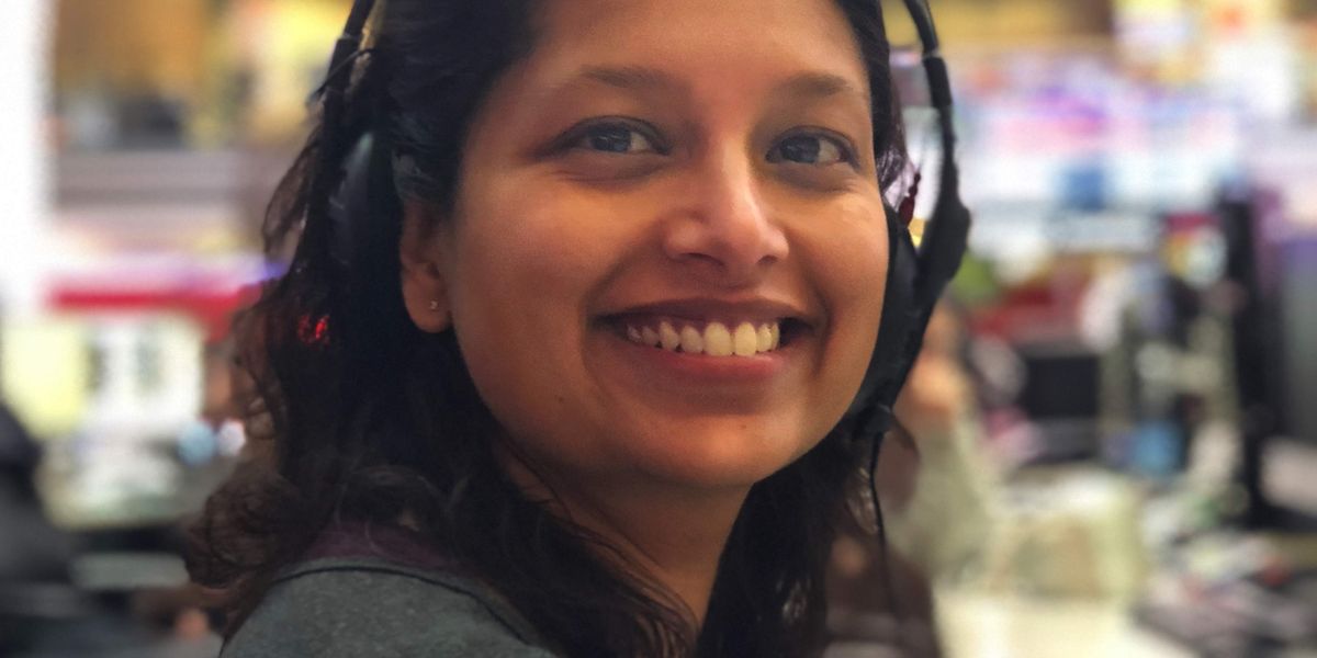Laura Gozzi BBC-Journalistin Goswami: