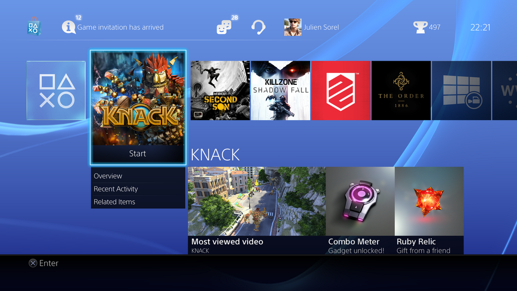 PlayStation 4 in Bildern: Das neue Interface und seine Funktionen - Gaming-Hardware 