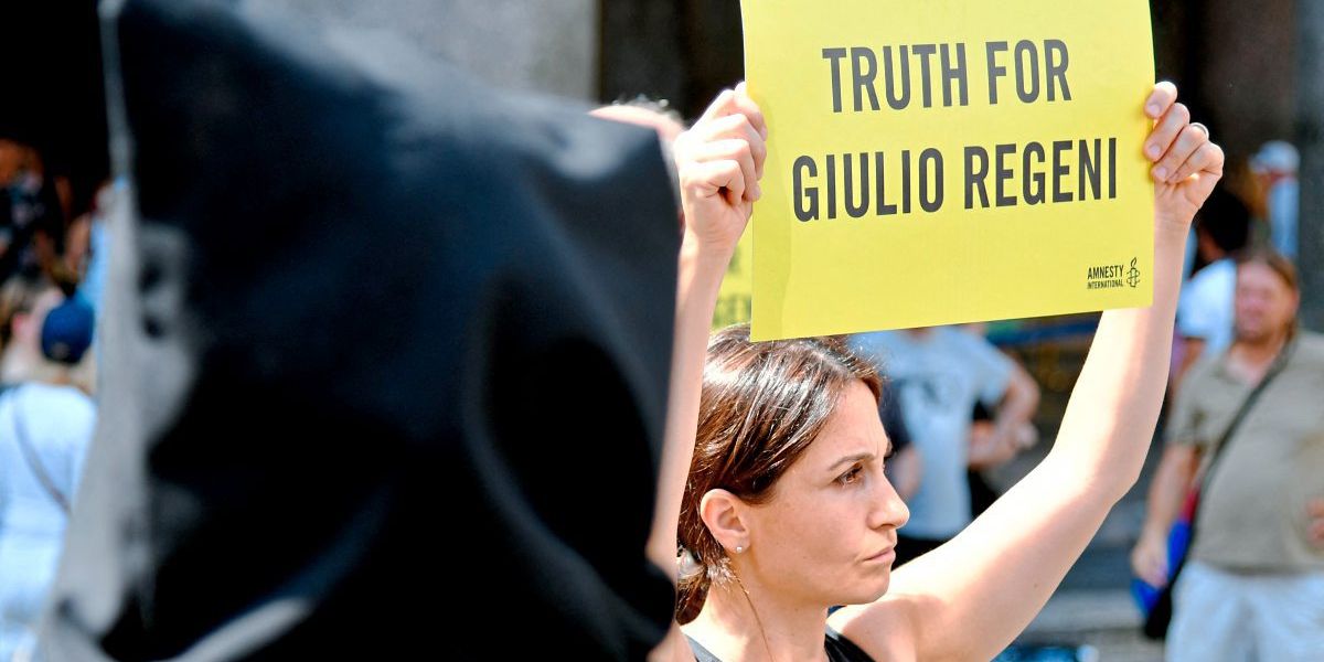 Prozess gegen vier Ägypter nach Mord an Student Giulio Regeni in Rom eingestellt
