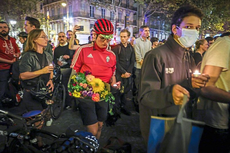 Radfahrer in Paris offenbar mutwillig überfahren