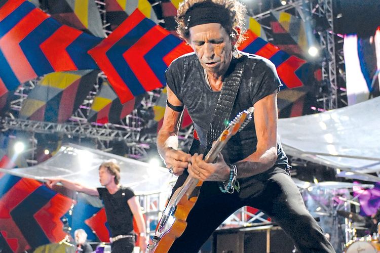 Keith Richards und seine Fender Telecaster rocken Rio im Konzertmitschnitt 