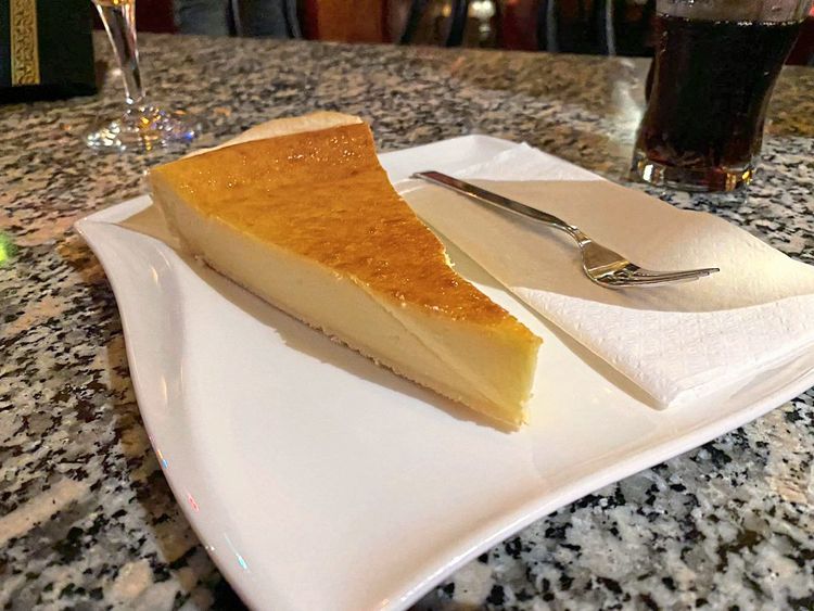 Herrensauna Kaiserbründl Essen Cheesecake Nachspeise