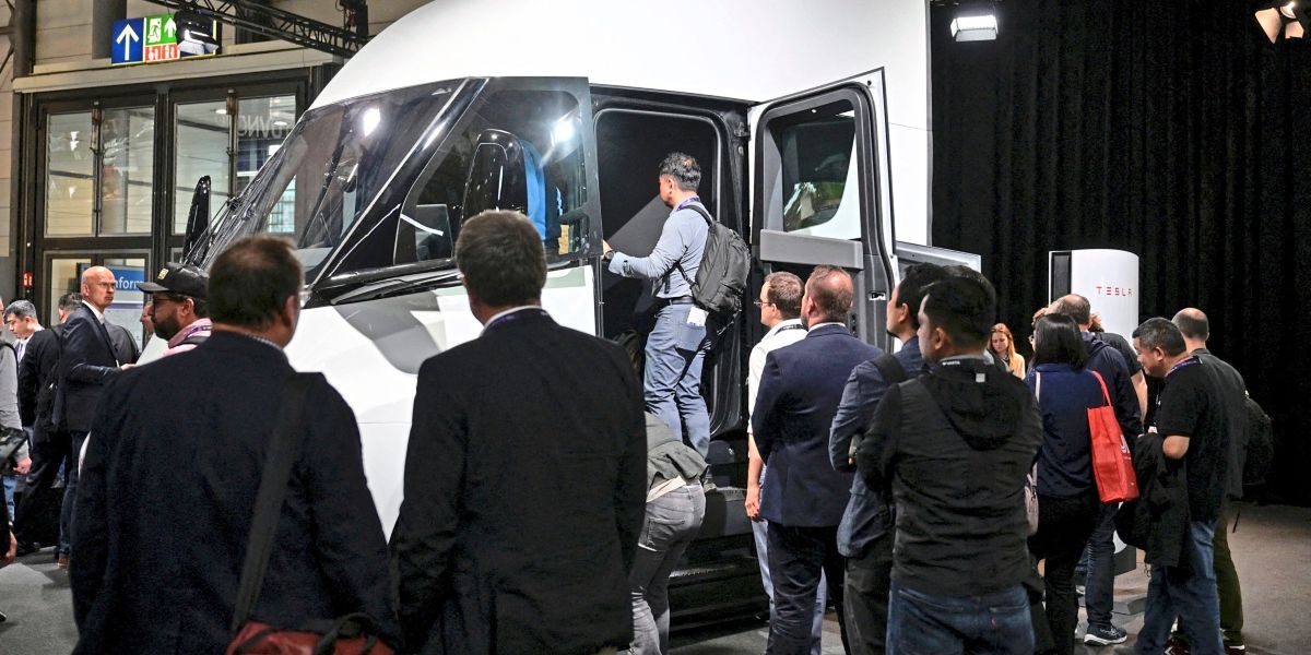 Tesla's electric trucks are expected to be rolling through Europe by ...