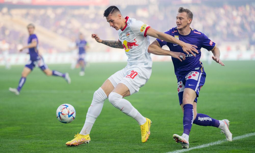 “Red Bull Salzburg Aims for Ninth Consecutive Win in Master Group Duel Against Wiener Austria”