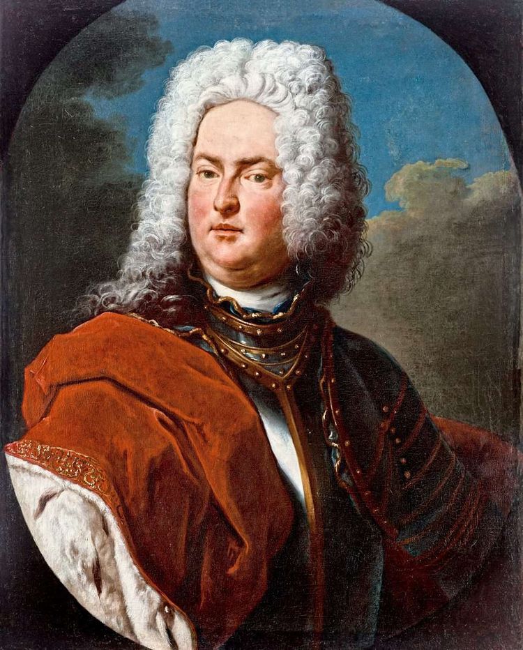 Was für eine Lockenpracht! Porträt des Fürsten Johann Adam Andreas I. von Liechtenstein (16571712), um 1706.