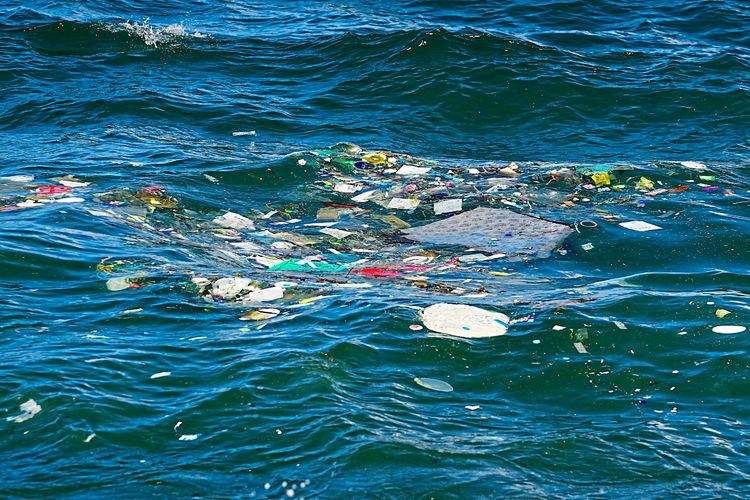Plastik in Meer