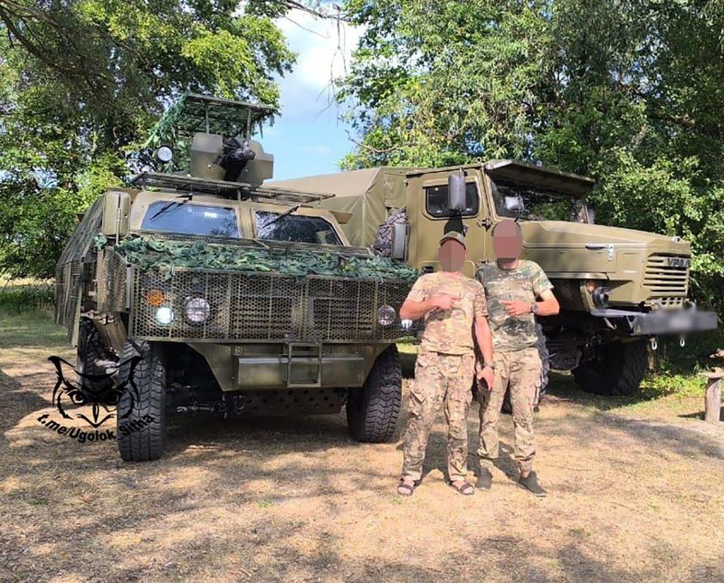 Tiger-Panzerfahrzeuge aus China sind im Ukrainekrieg im Einsatz