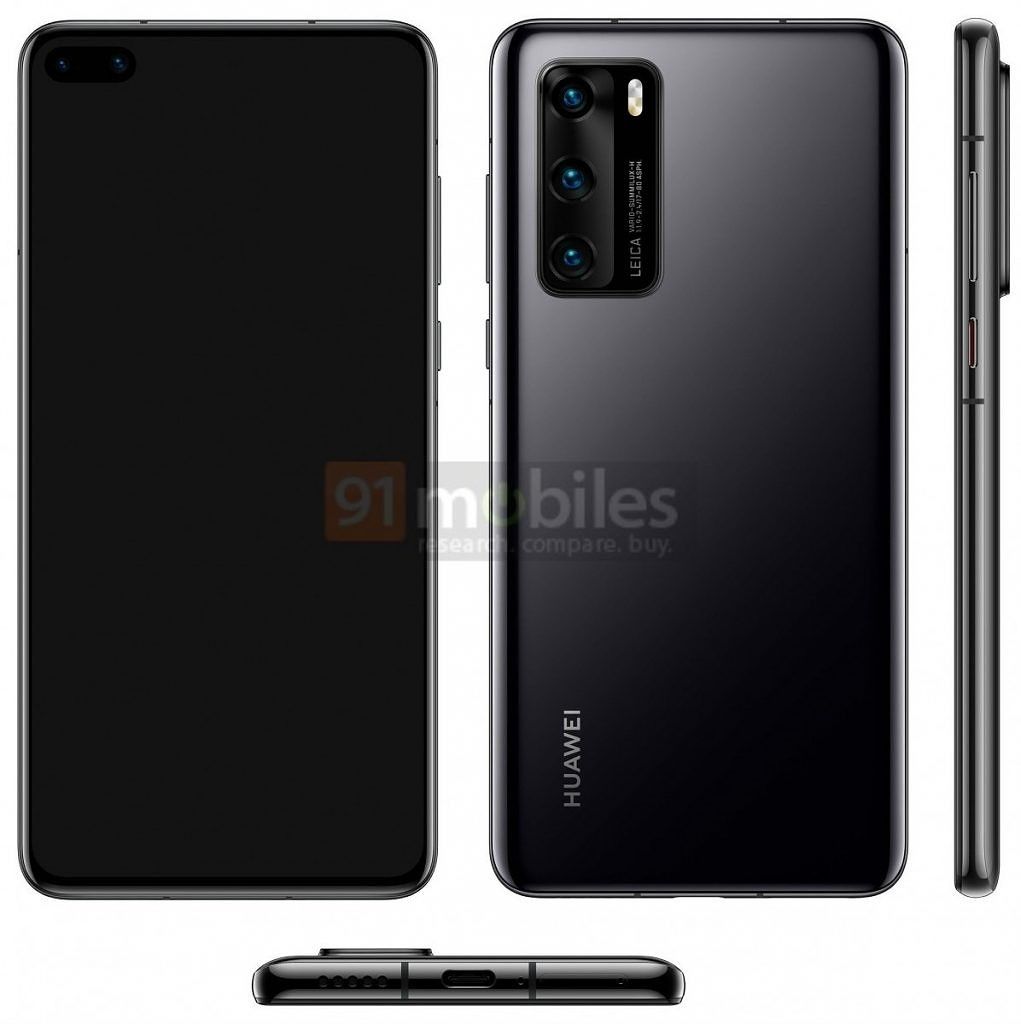P40: Neue Bilder zeigen Huaweis nächstes Top-Smartphone - Android ...