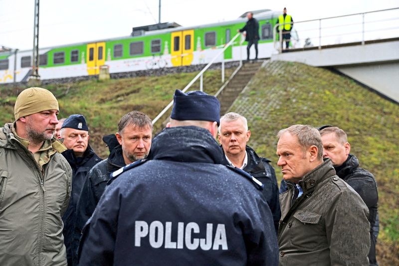 Polen sieht russischen Geheimdienst hinter Sabotage gegen Bahnstrecke