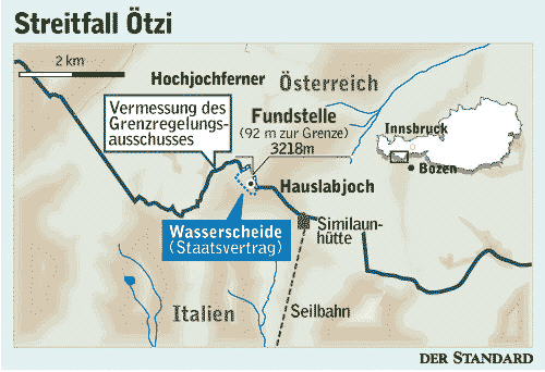 Ötzis Erbe: Die Grenze fließt - Ökologie - derStandard.at › Panorama