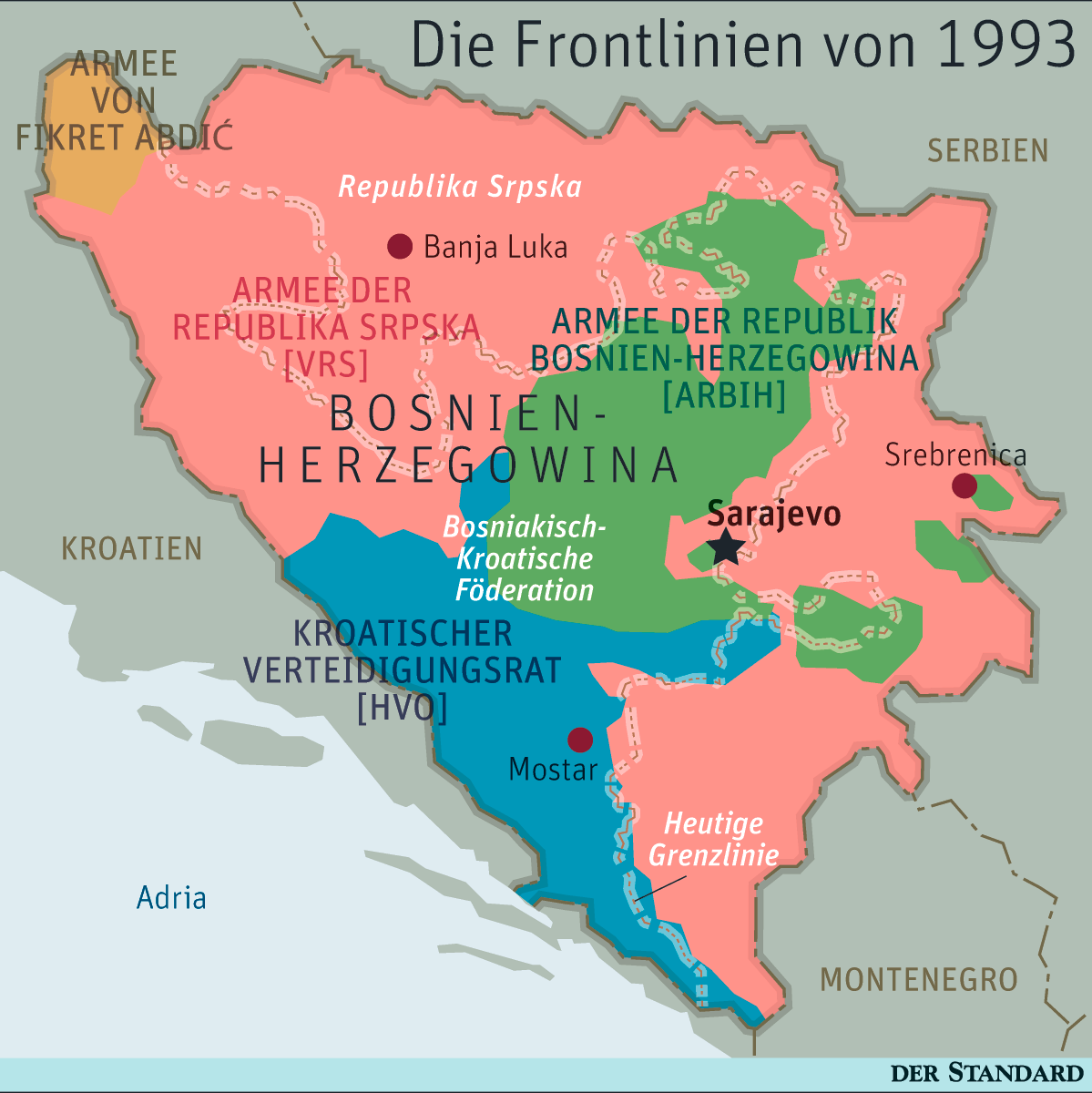 Kriegsbeginn vor 25 Jahren: Der Tag, an dem Sarajevo eingekesselt wurde