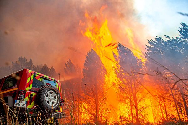 Foto: Fire brigade of the Gironde region (SDIS 33) via AP