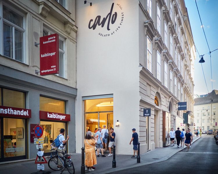 Das Gelato Carlo in der Innenstadt.