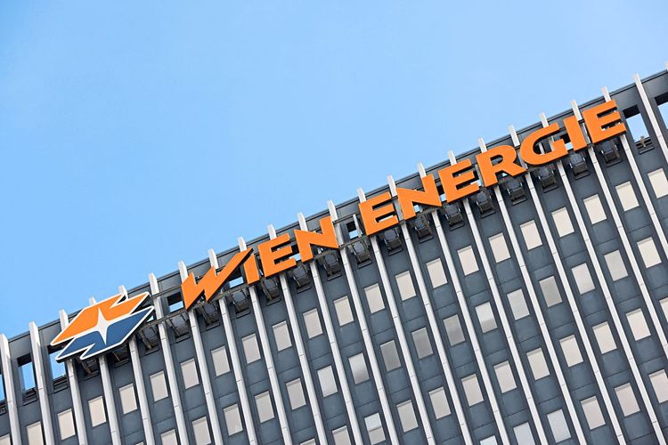 Logo der Wien Energie.