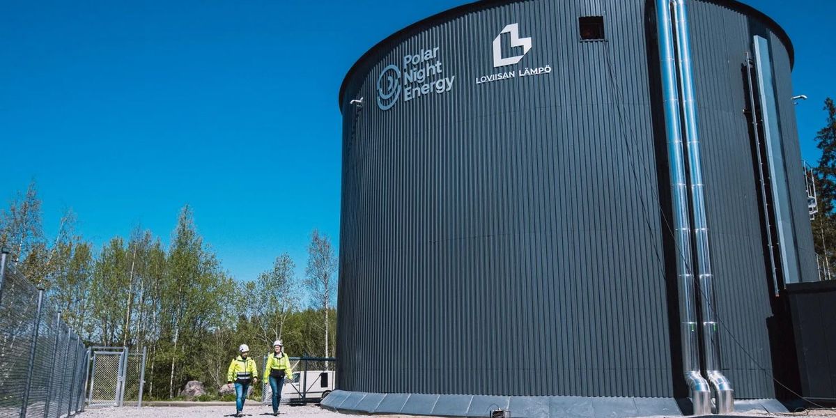 Wie die größte Sandbatterie der Welt in Finnland bei der Energiewende hilft
