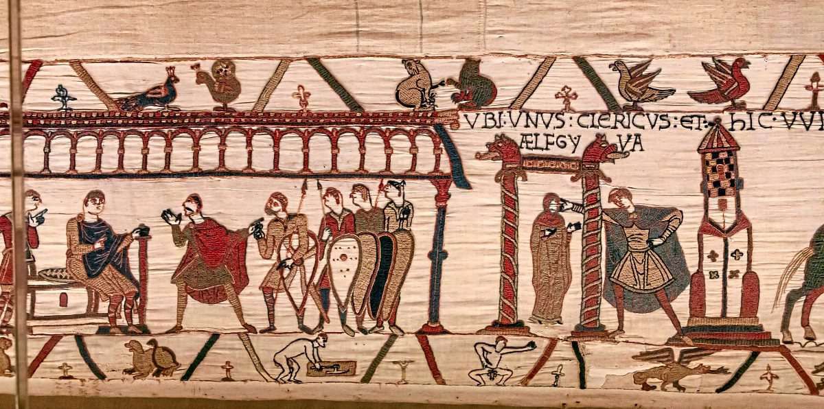 Genital-Code: Erneut Penis auf mittelalterlichem Bayeux-Teppich entdeckt