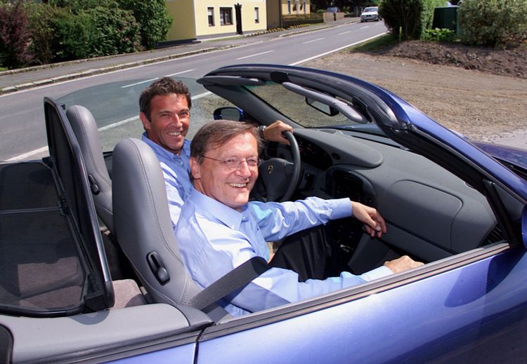 Jörg Haider (FPÖ) und Wolfgang Schüssel (ÖVP) 
