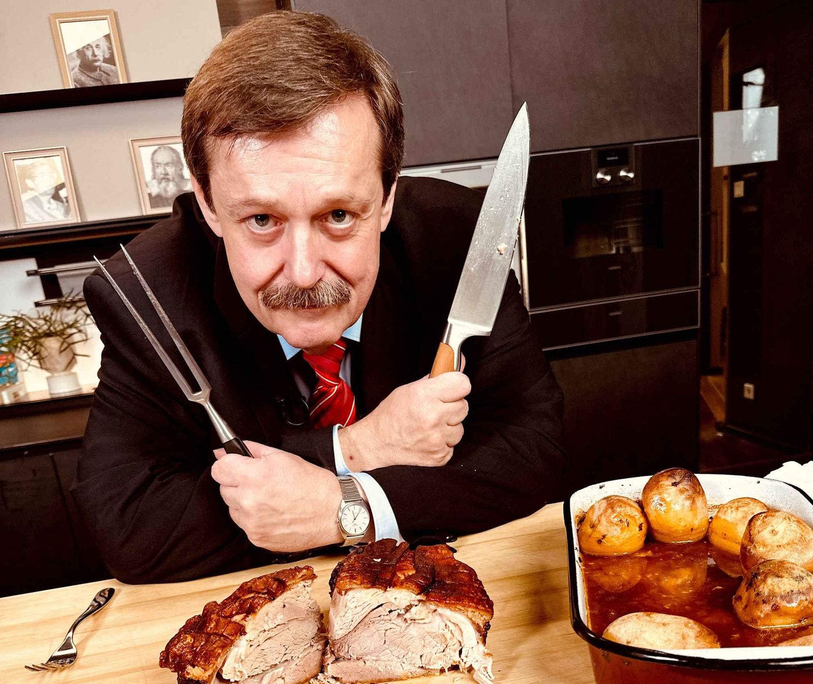 Werner Grubers perfekter Schweinsbraten: &amp;quot;Butter und Salz, Gott erhalt ...