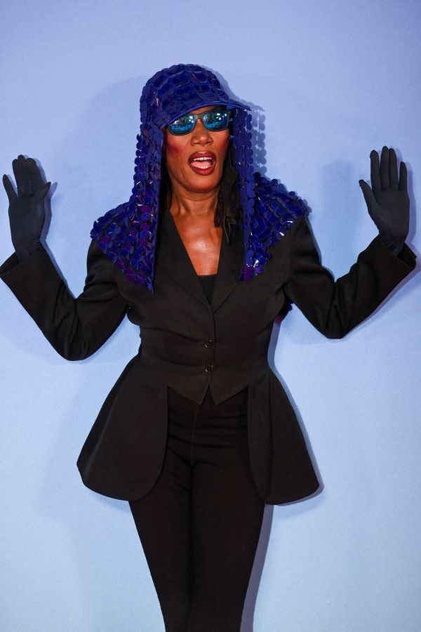 Grace Jones wirbt f r die sterreichische Marke Wolford Mode