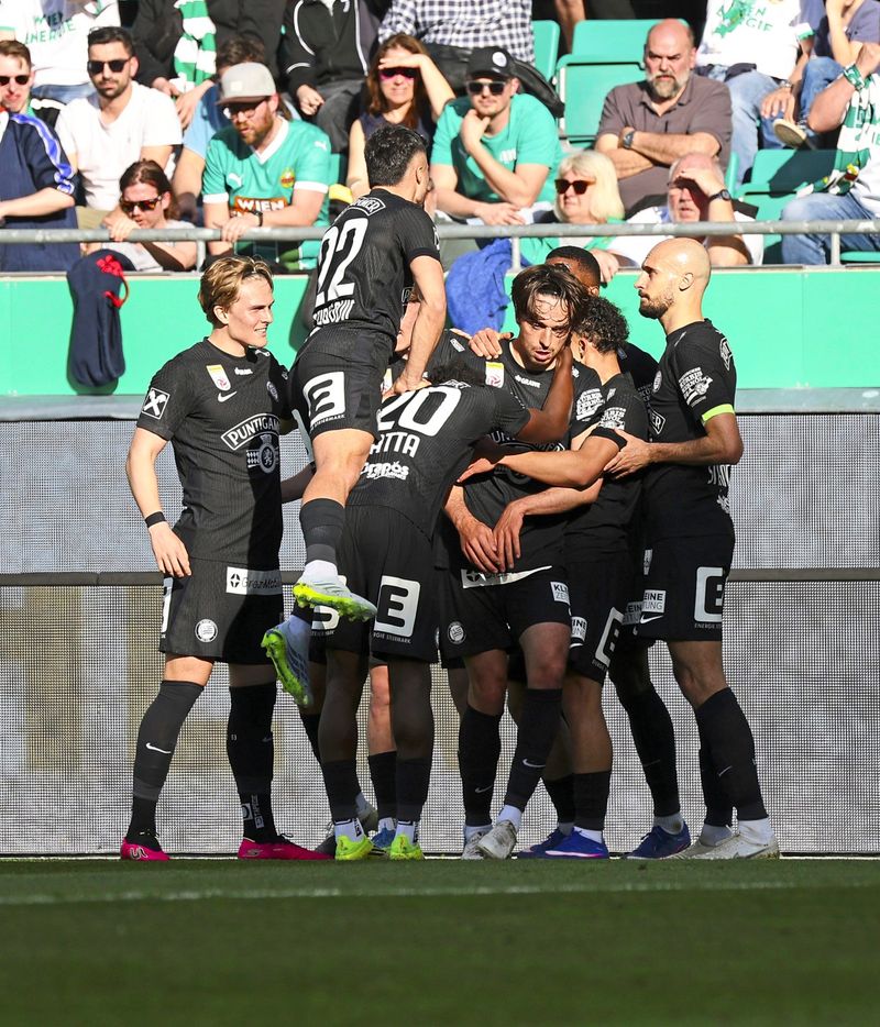 Sturm baut Tabellenführung mit 2:0 bei Rapid aus