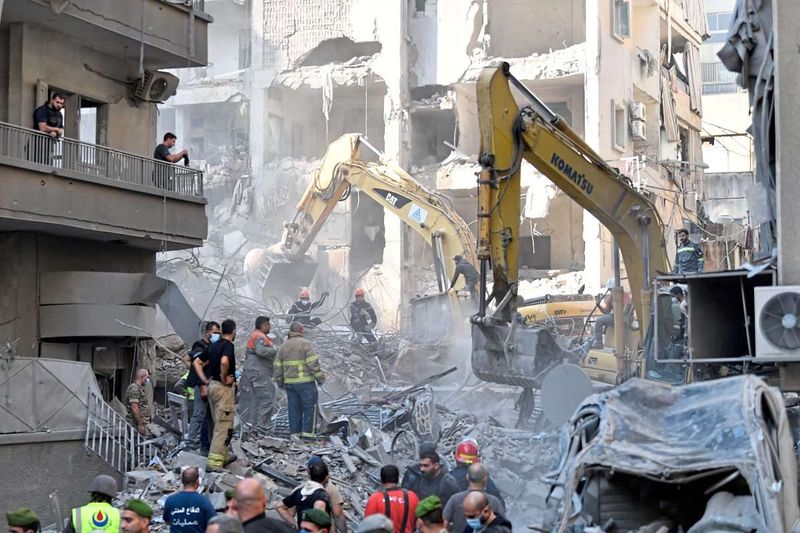 Zahl der Toten nach israelischem Luftangriff im Zentrum von Beirut steigt